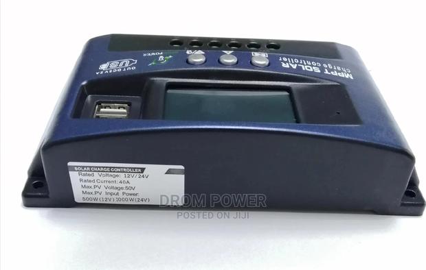 Mppt Solar Charger Controller 40a