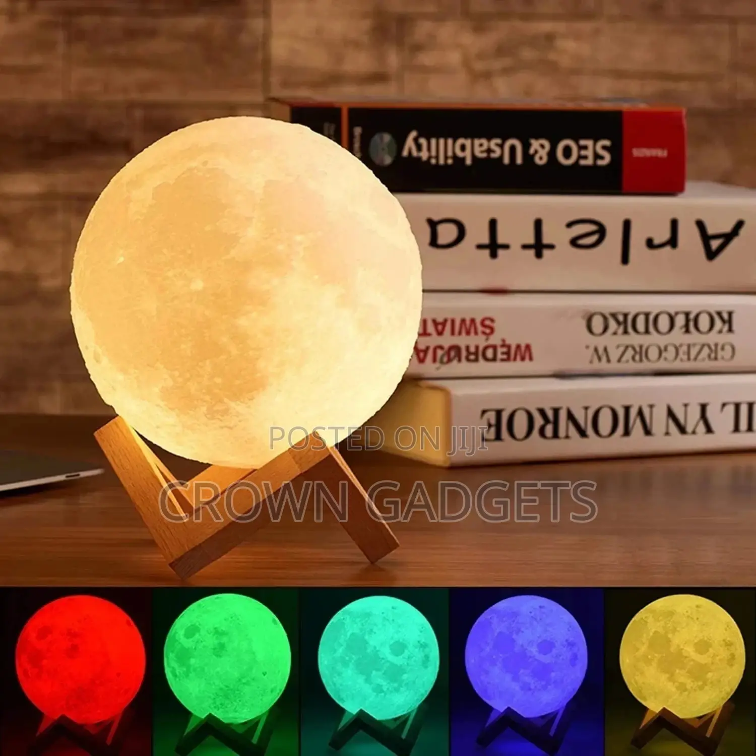 Battery Operated Moon Light Lamp