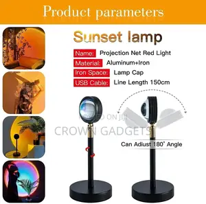 Romantic Sunset Projector Lamp for Couples