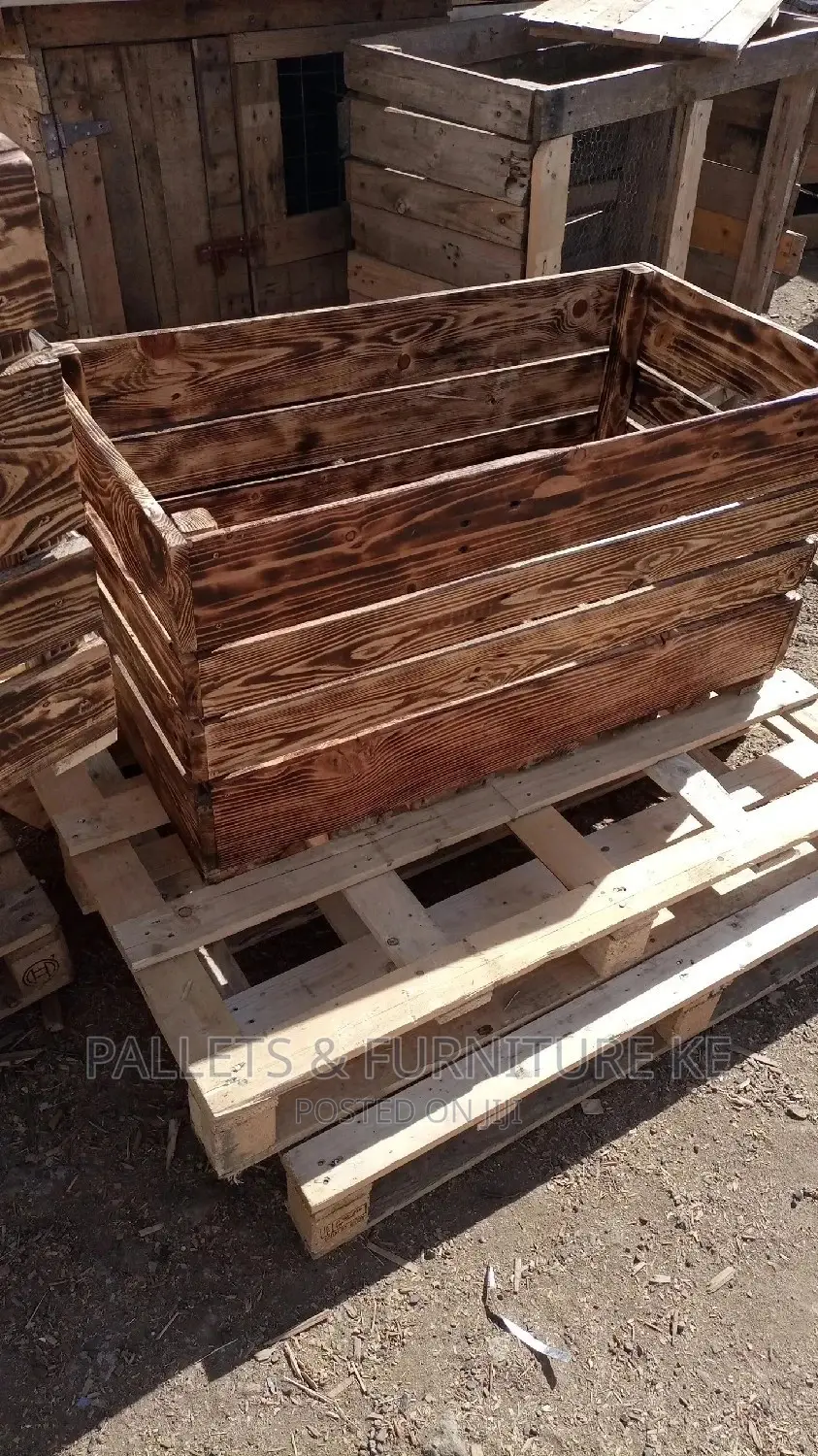 Wooden Crates Big