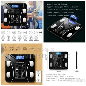 Bluetooth Bmi Weighing Scale