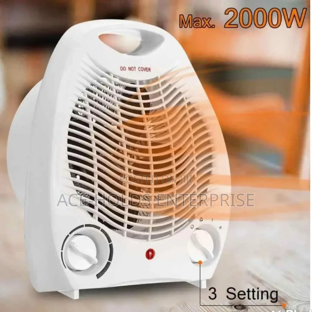 Fan Heater With 2 Heat Settings