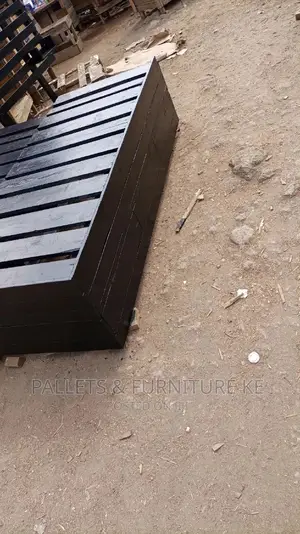 5 by 6 Black Bed