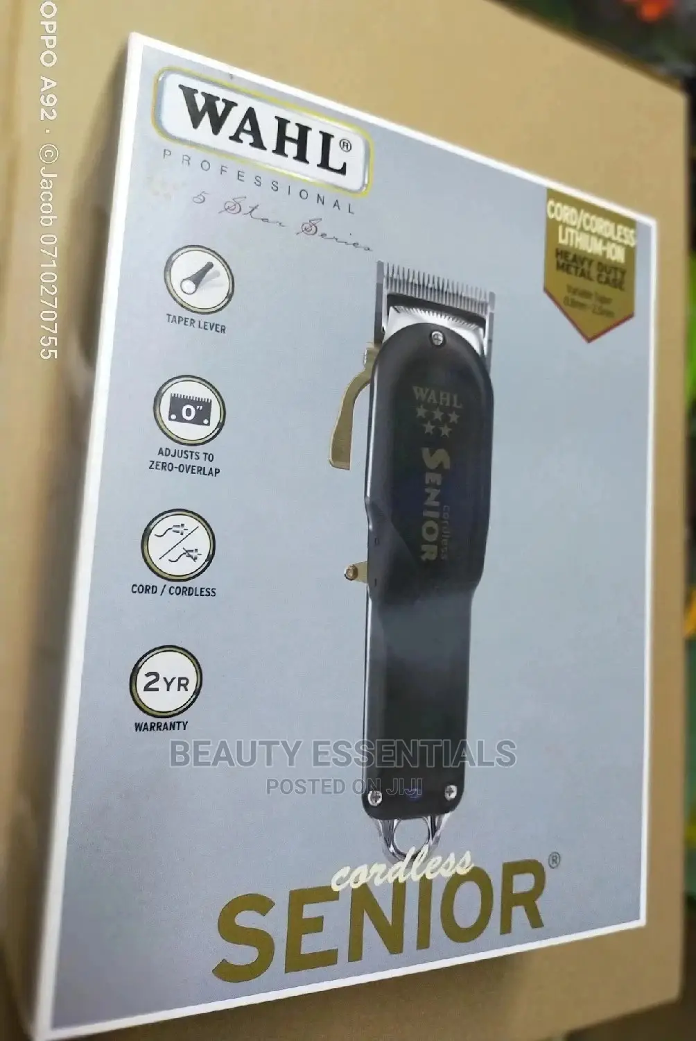 Senior Cord/Cordless Metal Case