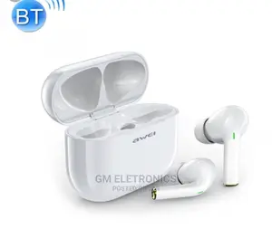 Awei Wireless Earbuds With Charging Case.