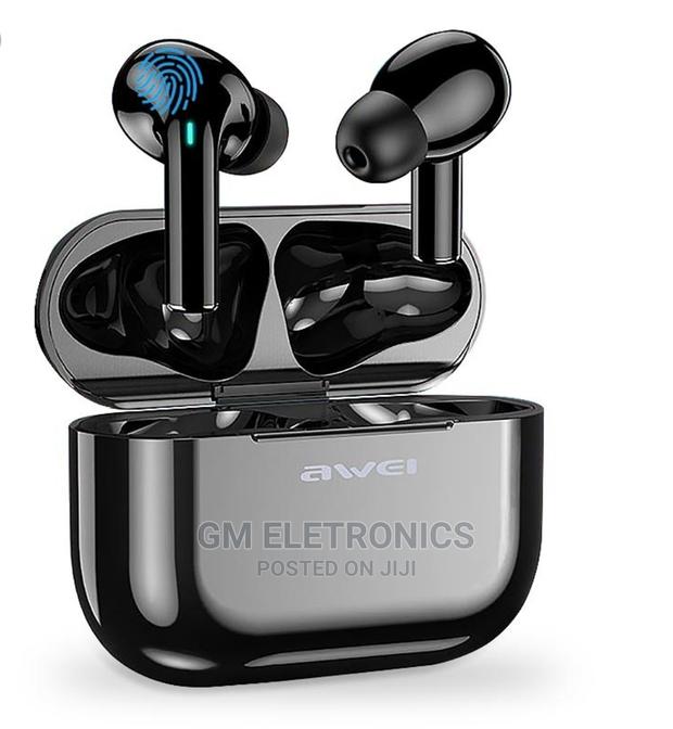 Awei Wireless Earbuds With Charging Case. - main view