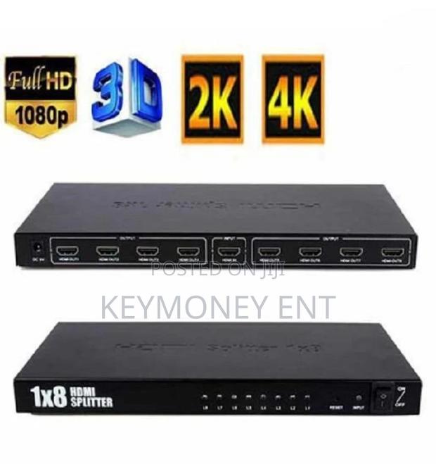 Generic 1x8,1 in 8 Out Full HD 3D HDMI Splitter - main view