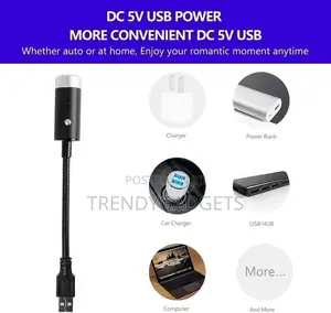 Automatically Rotate Usb Star Light
