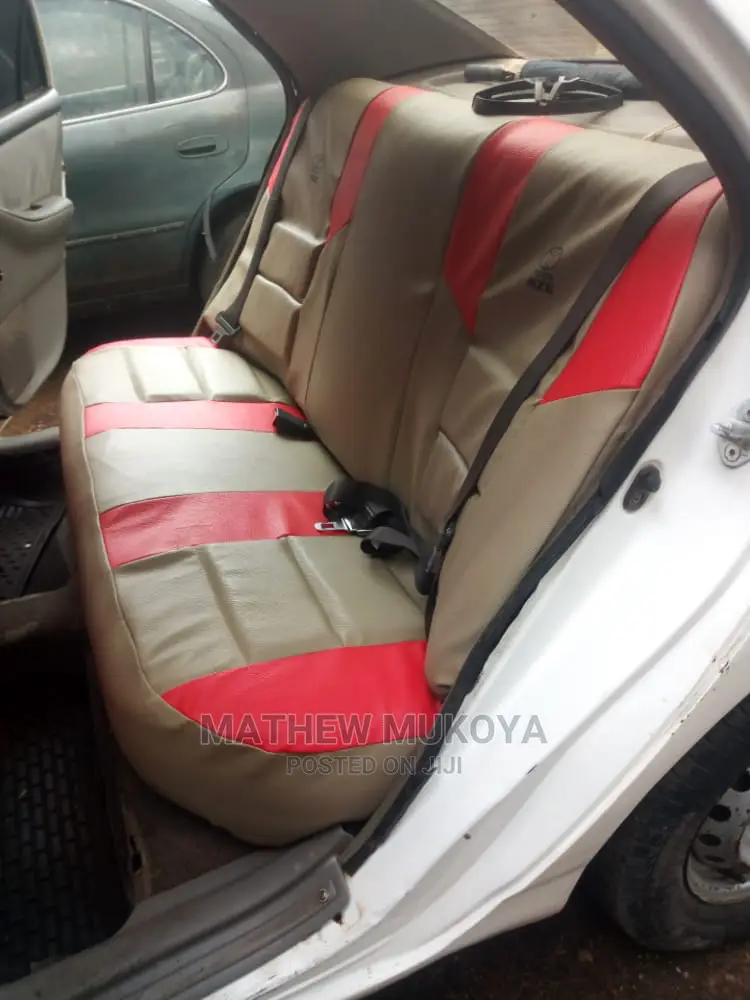 Red Plus Beige Car Seat Covers