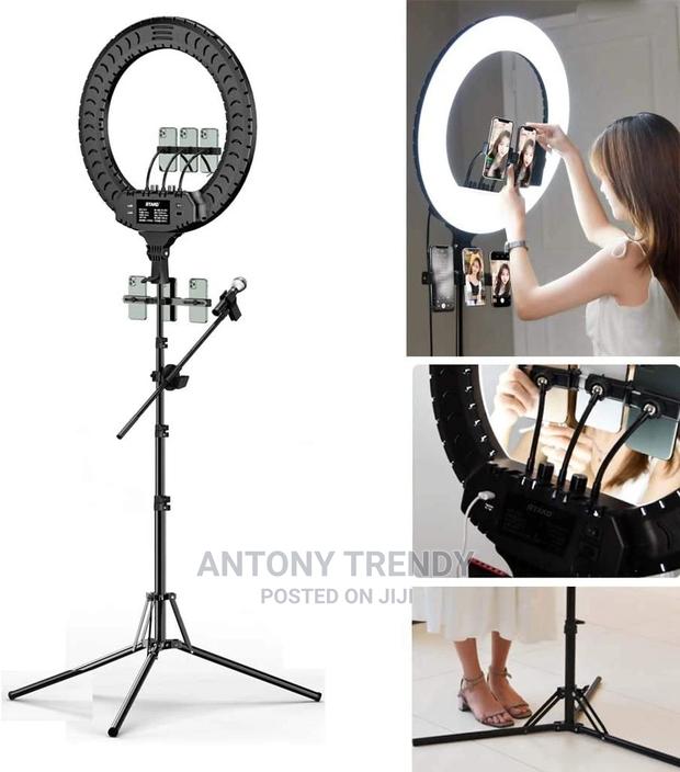 Ring Light 21inch With Tripod and Phone Holder - main view