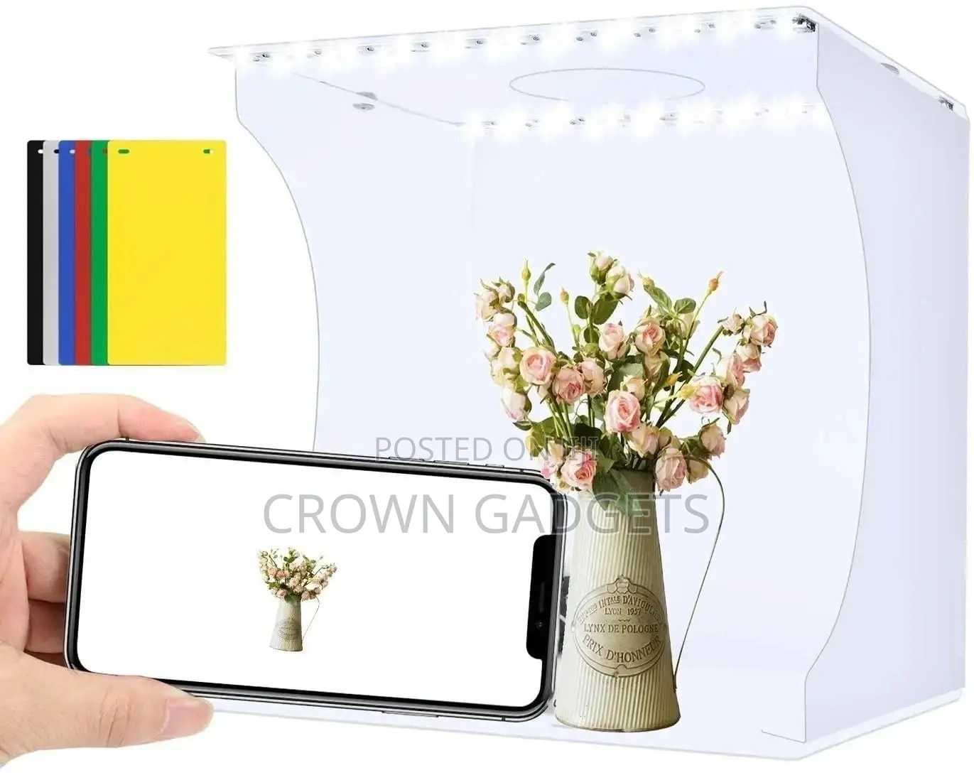 Portable Designer Folding Lightbox Photography Studio