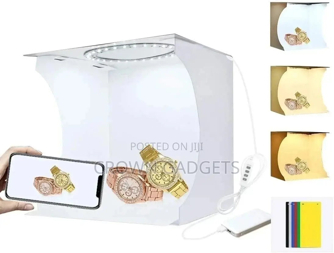 Photo Studio Lightbox Portable Photography Light Box Ringled