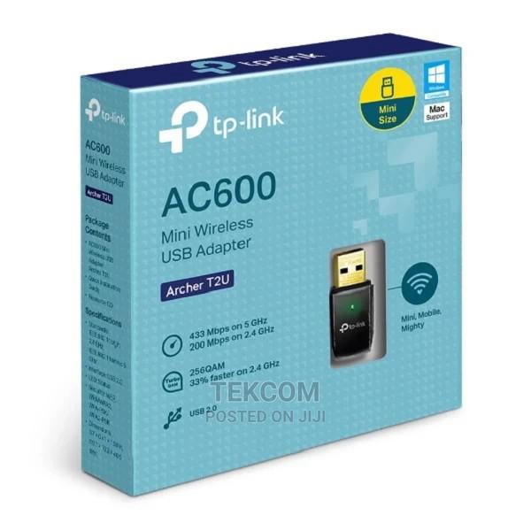 TP Link AC600 Wireless Dual Band USB Adapter TL Archer T2U - main view