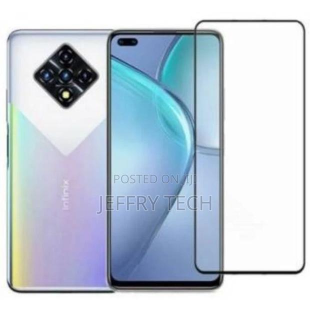 Glass Screen Protector for Infinix Zero 8i X687 - Black - main view