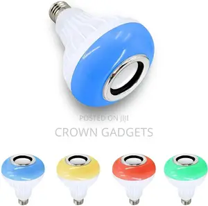 Rbg Bt Electric Powered Light and Music Bulb