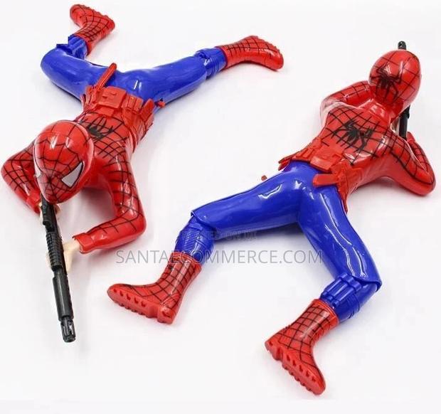 Spiderman Crawling Sniper Toy - main view