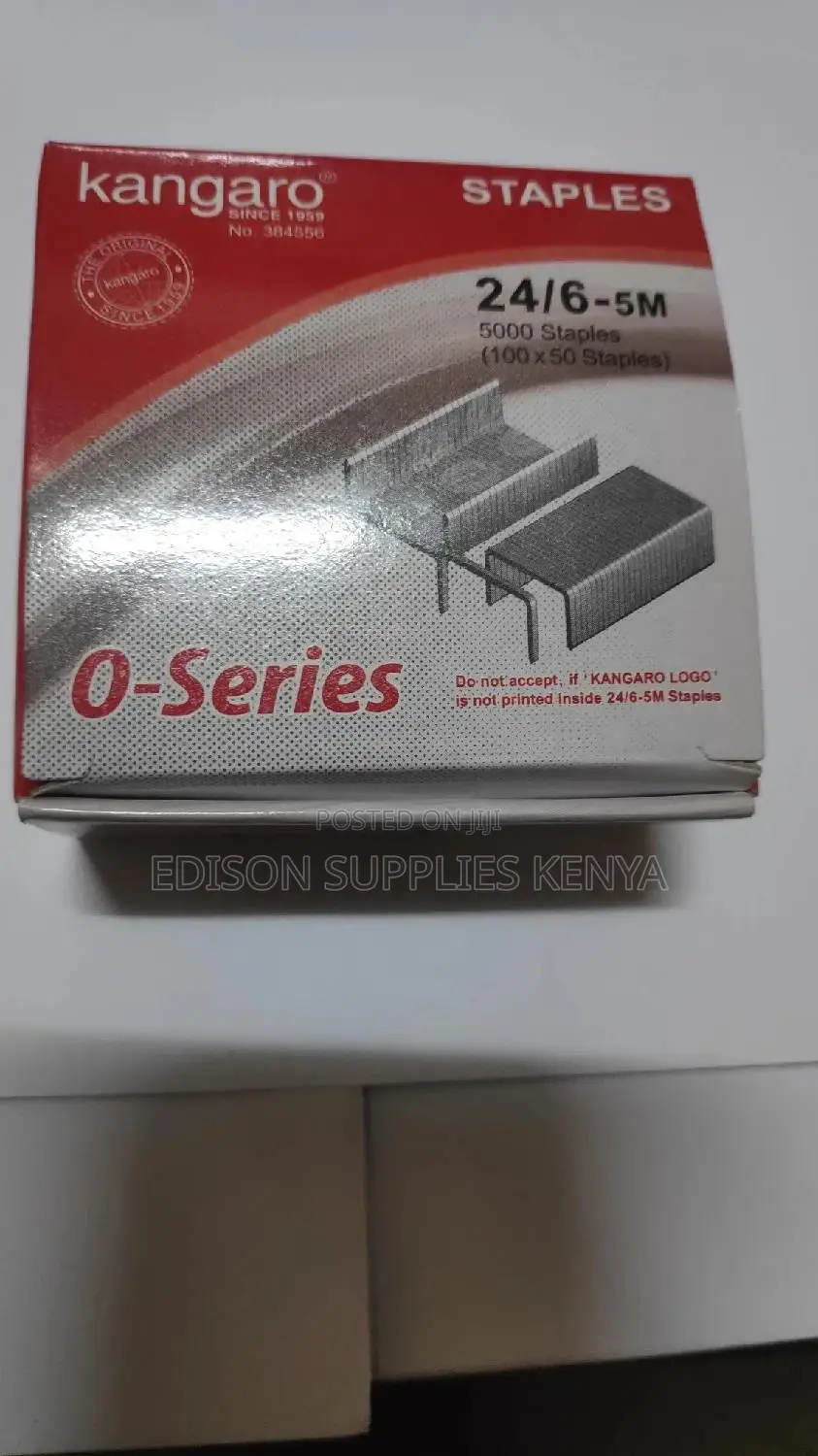 Kangaro Staples Pins Premium Quality Non Sticky Non Damaging