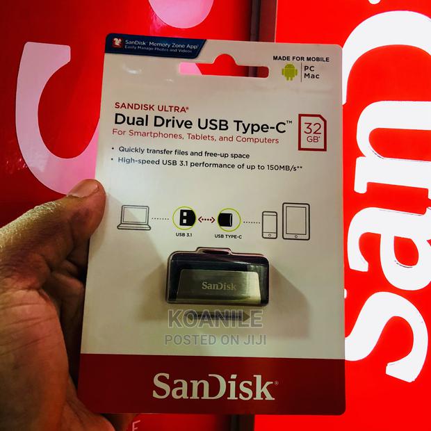 32gb Type C Flash Disk. Dual Drive OTG USB