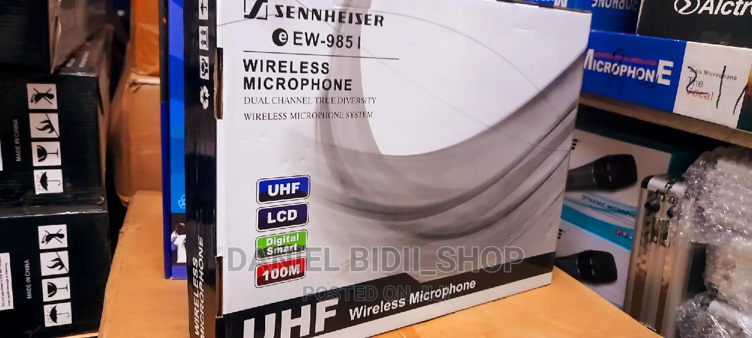 Senheiser 2|Double Wireless Microphone