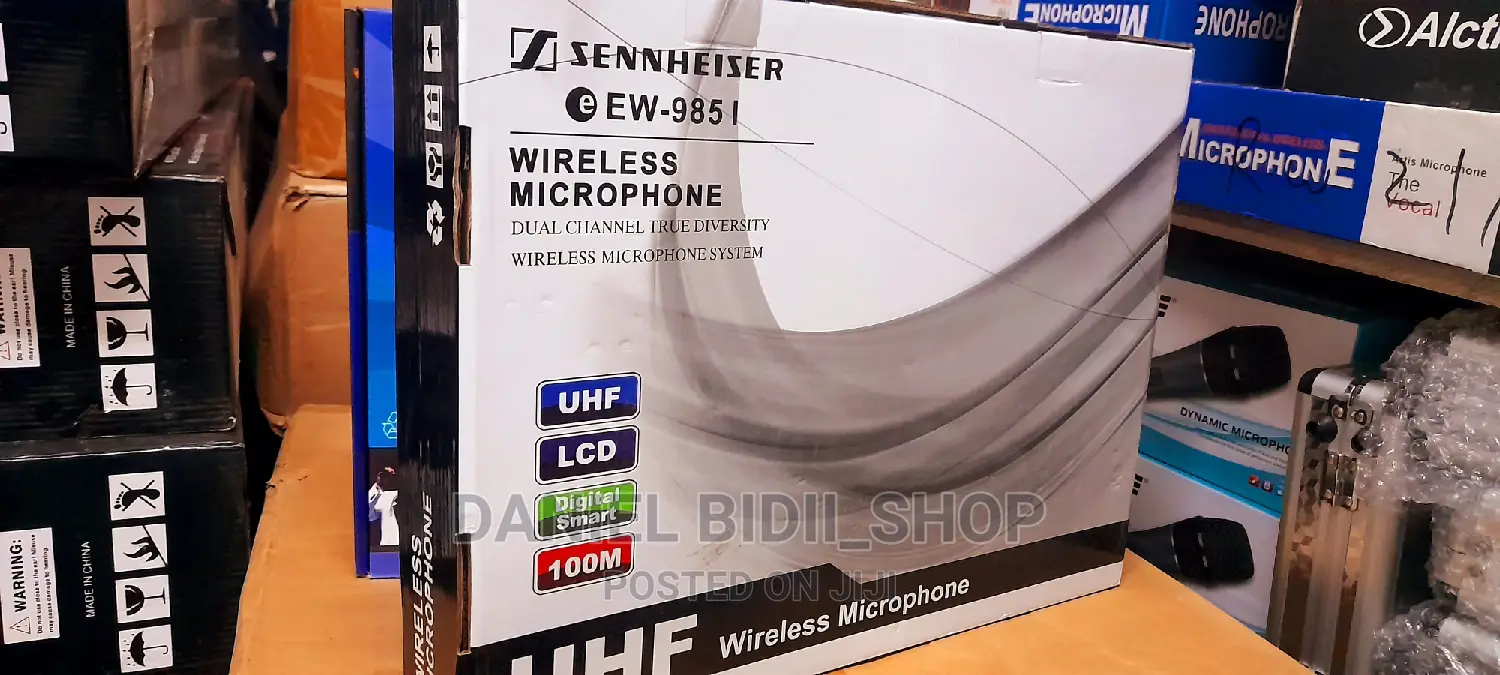 Senheiser 2|Double Wireless Microphone
