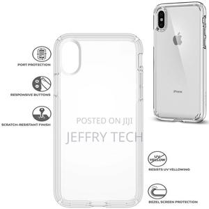 For Apple iPhone X Xs Clear Case Cover and Soft Front S - main view