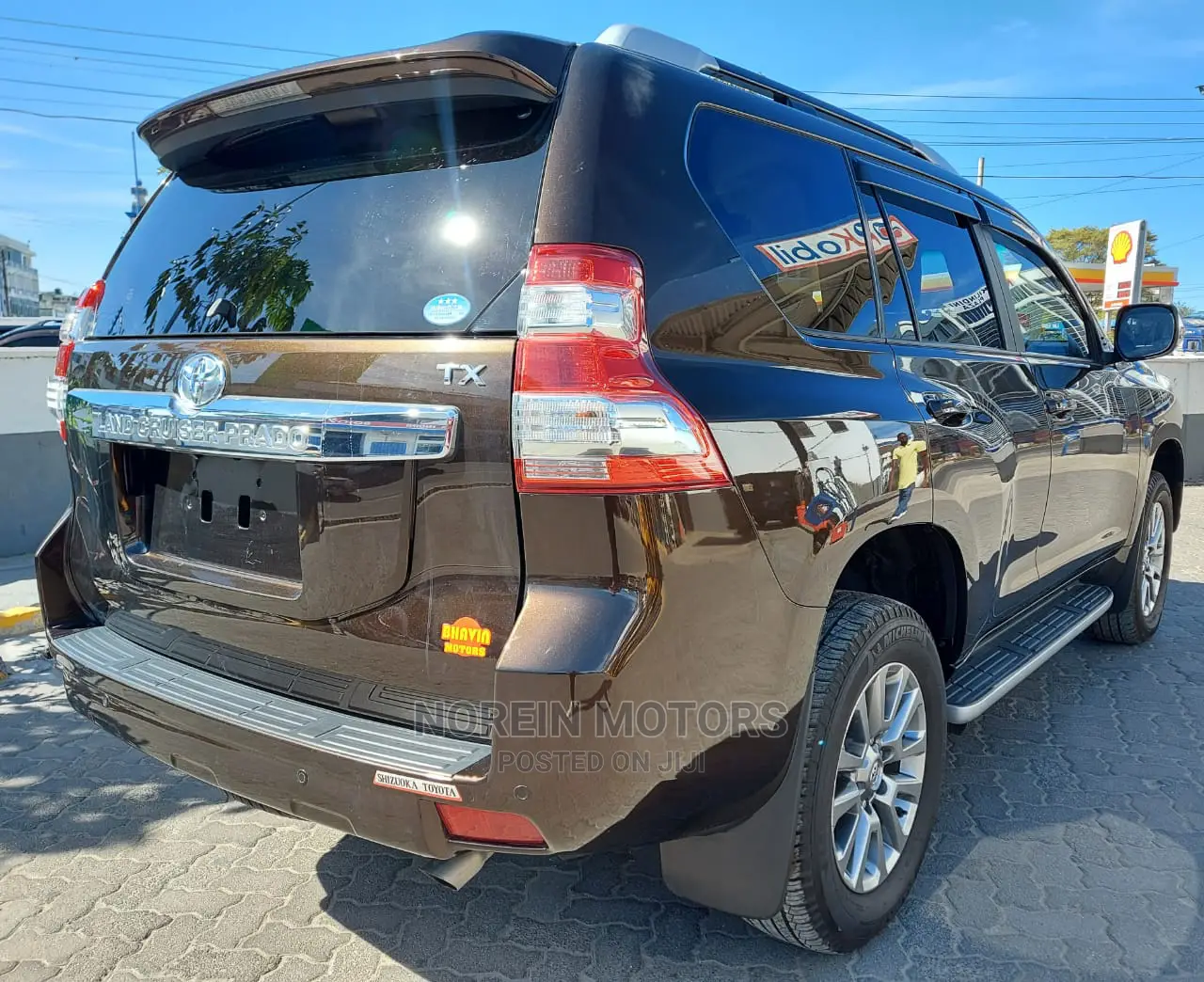 Toyota Land Cruiser Prado 2016 Brown