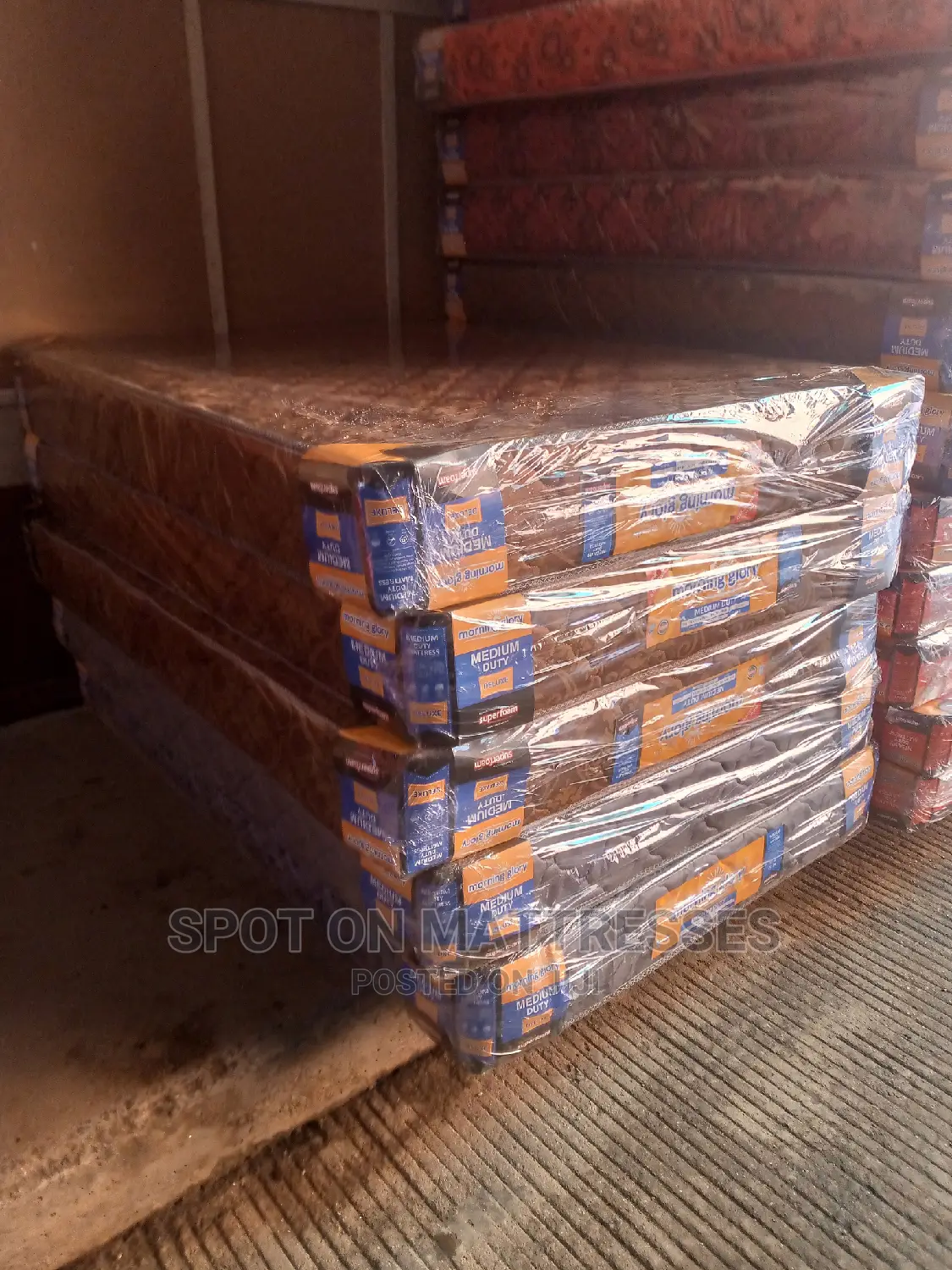 Quilted MD Mattresses.
