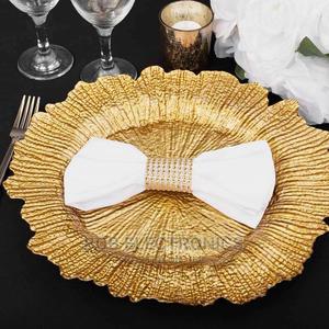 6 Pcs Dining Charger Plates - thumbnail 2