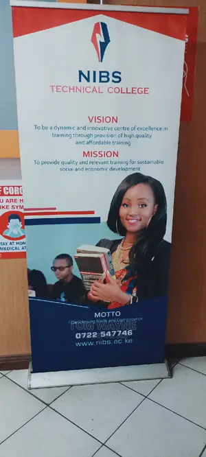 Roll Up Broadbase Banner Printing Plus Stand