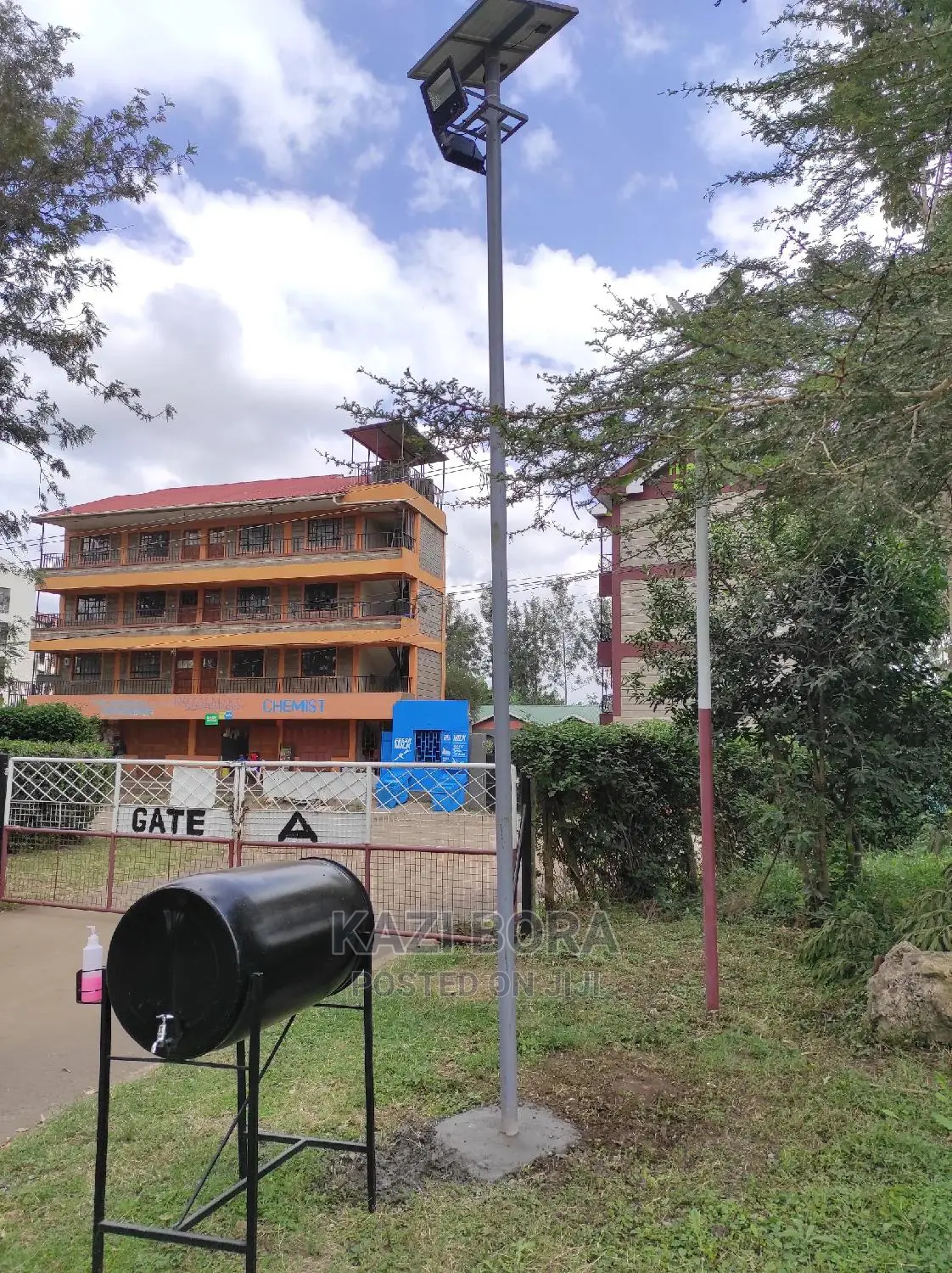 Solar Lights Installation