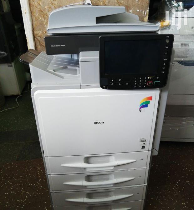 Coloured Ricoh Aficio Mp C 300 Photocopier Machine
