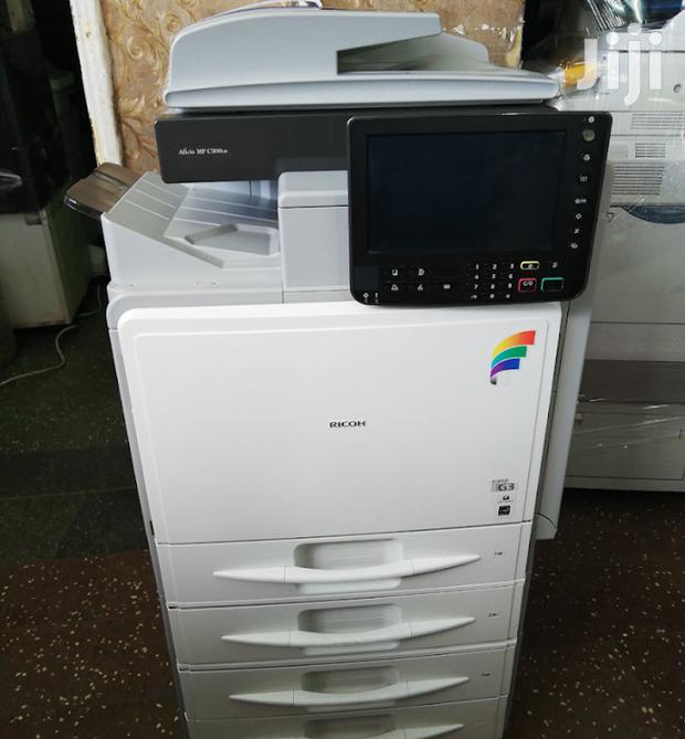 Coloured Ricoh Aficio Mp C 300 Photocopier Machine