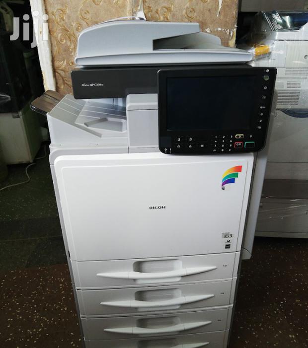 Coloured Ricoh Aficio Mp C 300 Photocopier Machine