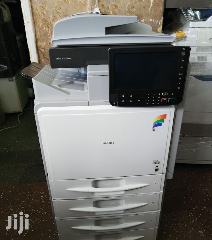 Coloured Ricoh Aficio Mp C 300 Photocopier Machine