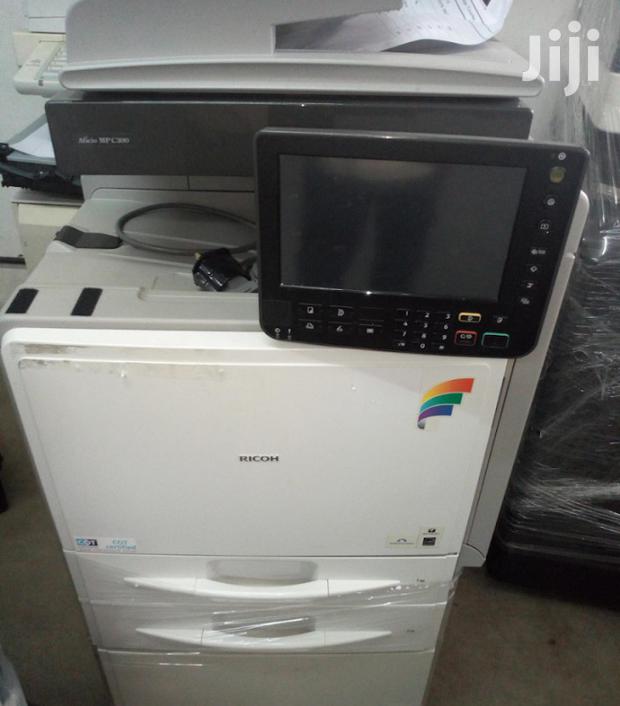 Coloured Ricoh Aficio Mp C 300 Photocopier Machine