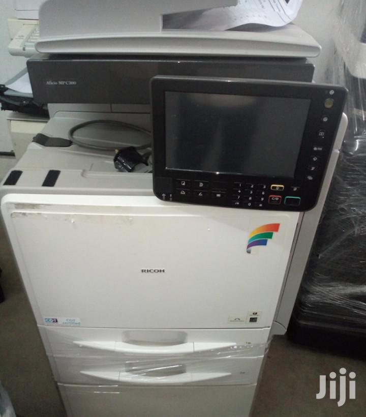 Coloured Ricoh Aficio Mp C 300 Photocopier Machine