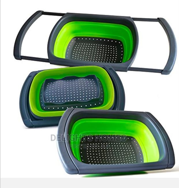 Collapsible Over the Sink Collander - thumbnail 3