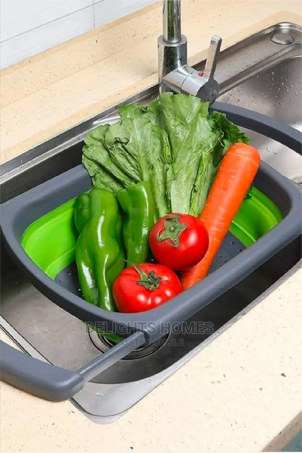Collapsible Over the Sink Collander