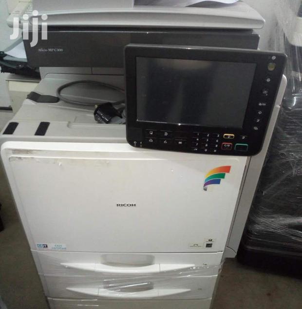 Coloured Ricoh Aficio Mp C 300 Photocopier Machine