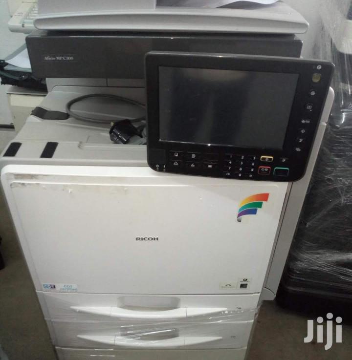 Coloured Ricoh Aficio Mp C 300 Photocopier Machine