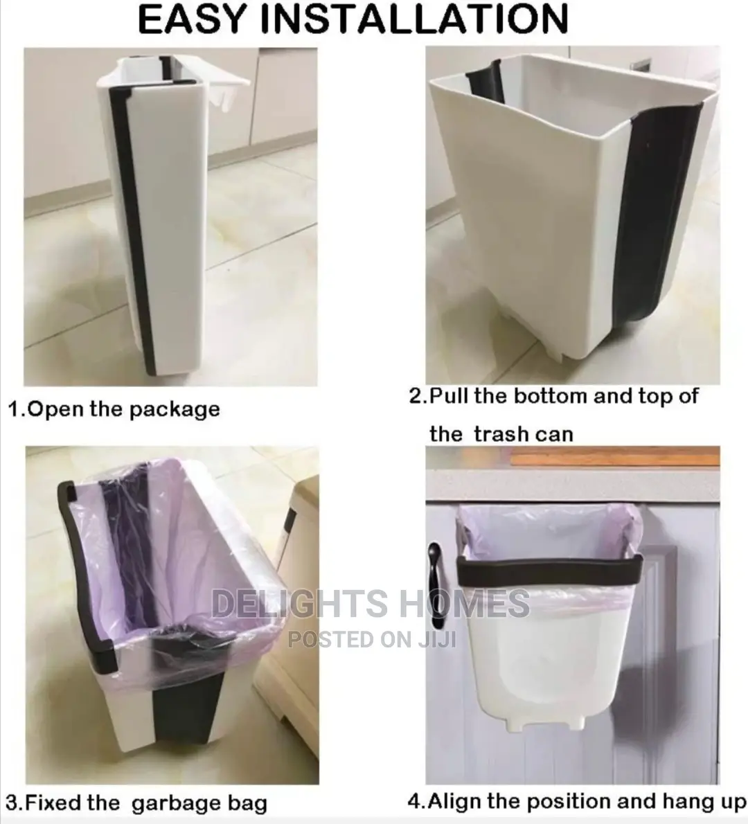 Collapsible Expandable Dustbin