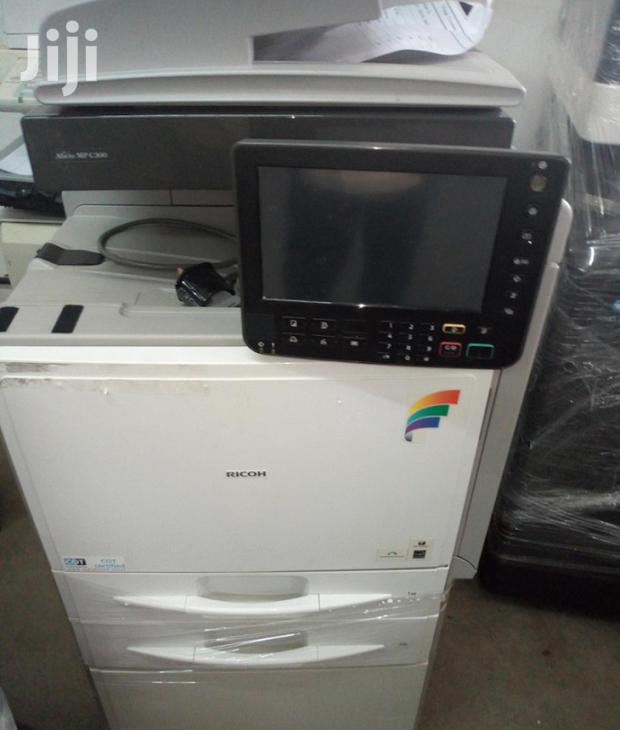 Coloured Ricoh Aficio Mp C 300 Photocopier Machine