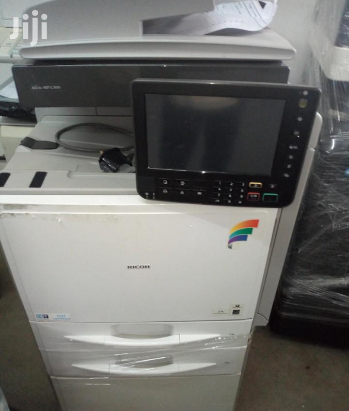 Coloured Ricoh Aficio Mp C 300 Photocopier Machine