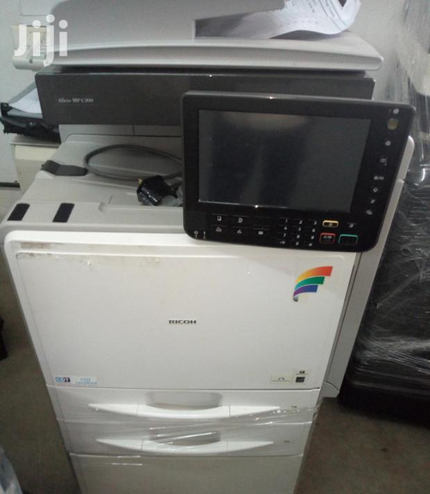 Coloured Ricoh Aficio Mp C 300 Photocopier Machine