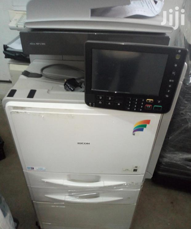 Coloured Ricoh Aficio Mp C 300 Photocopier Machine