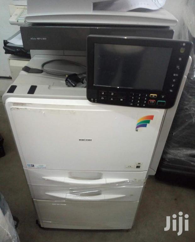 Coloured Ricoh Aficio Mp C 300 Photocopier Machine