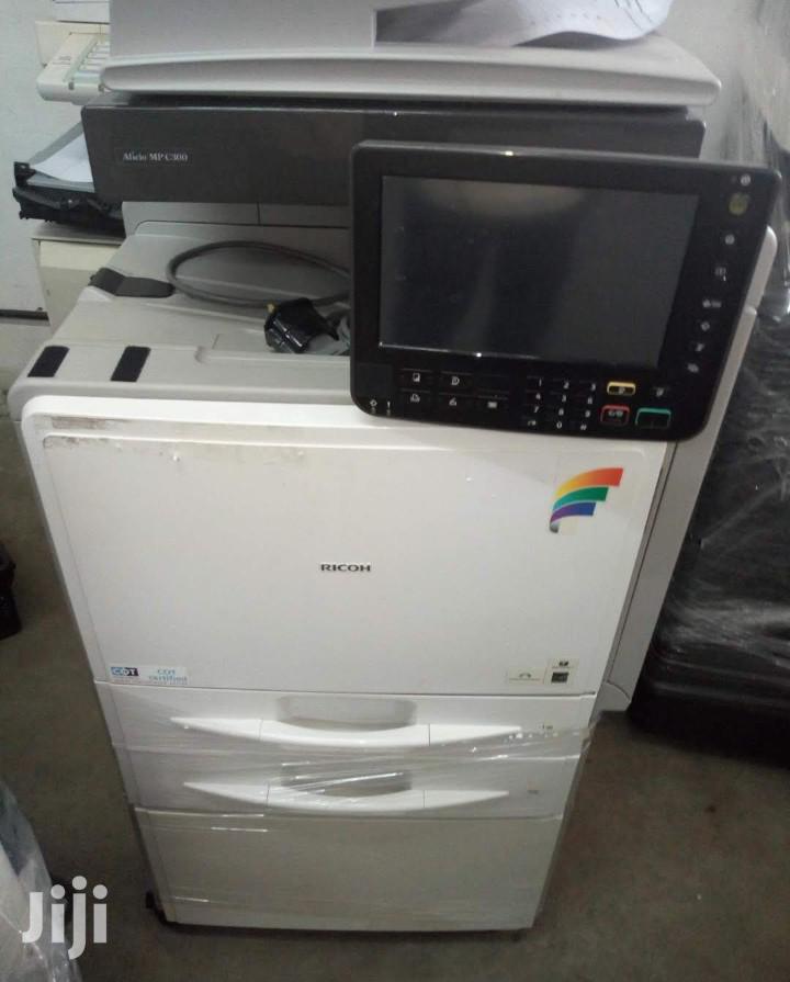 Coloured Ricoh Aficio Mp C 300 Photocopier Machine