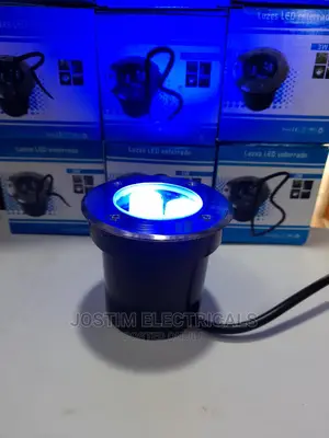 3w Blue Floor Lights