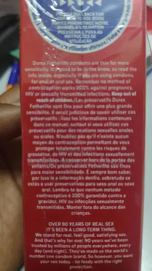 Durex Fetherlite Condoms 12pack Intense Orgasmic Feeling