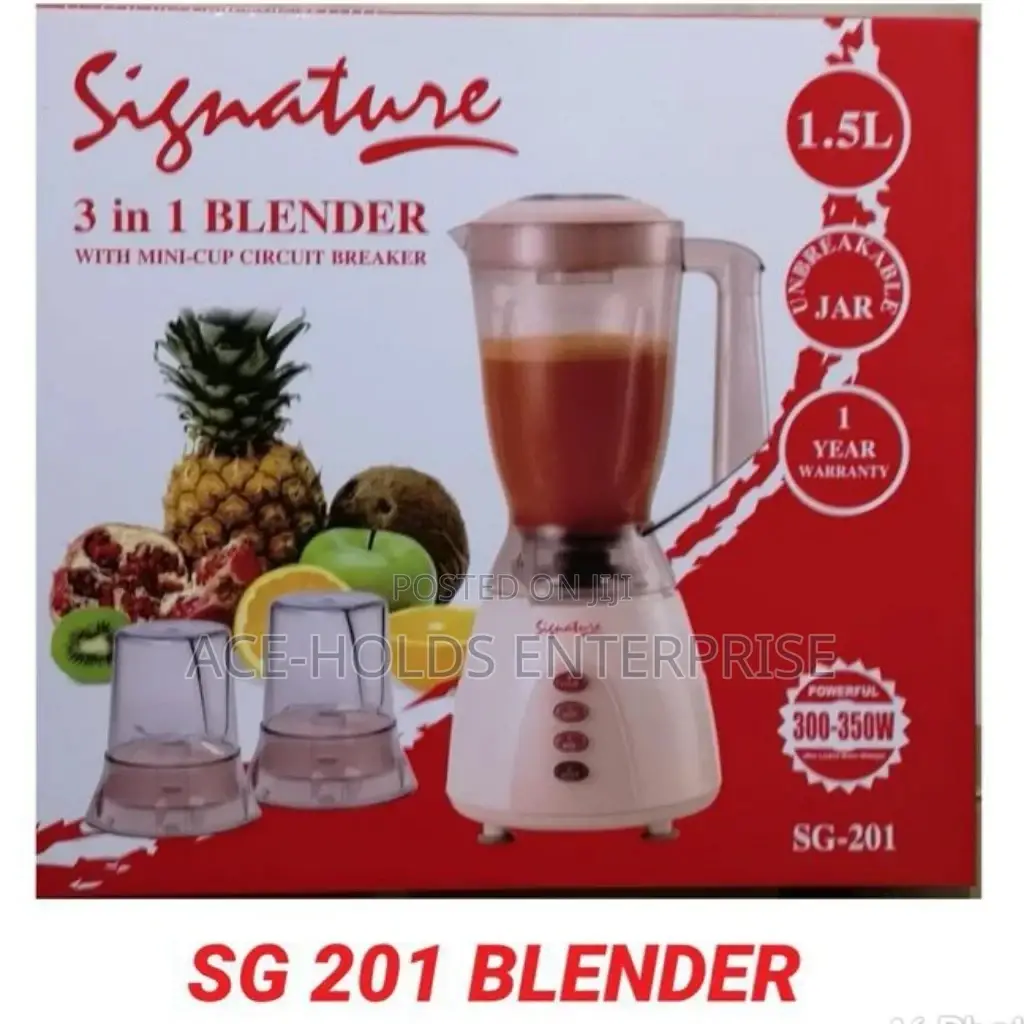 Signature 3 in 1 Blender